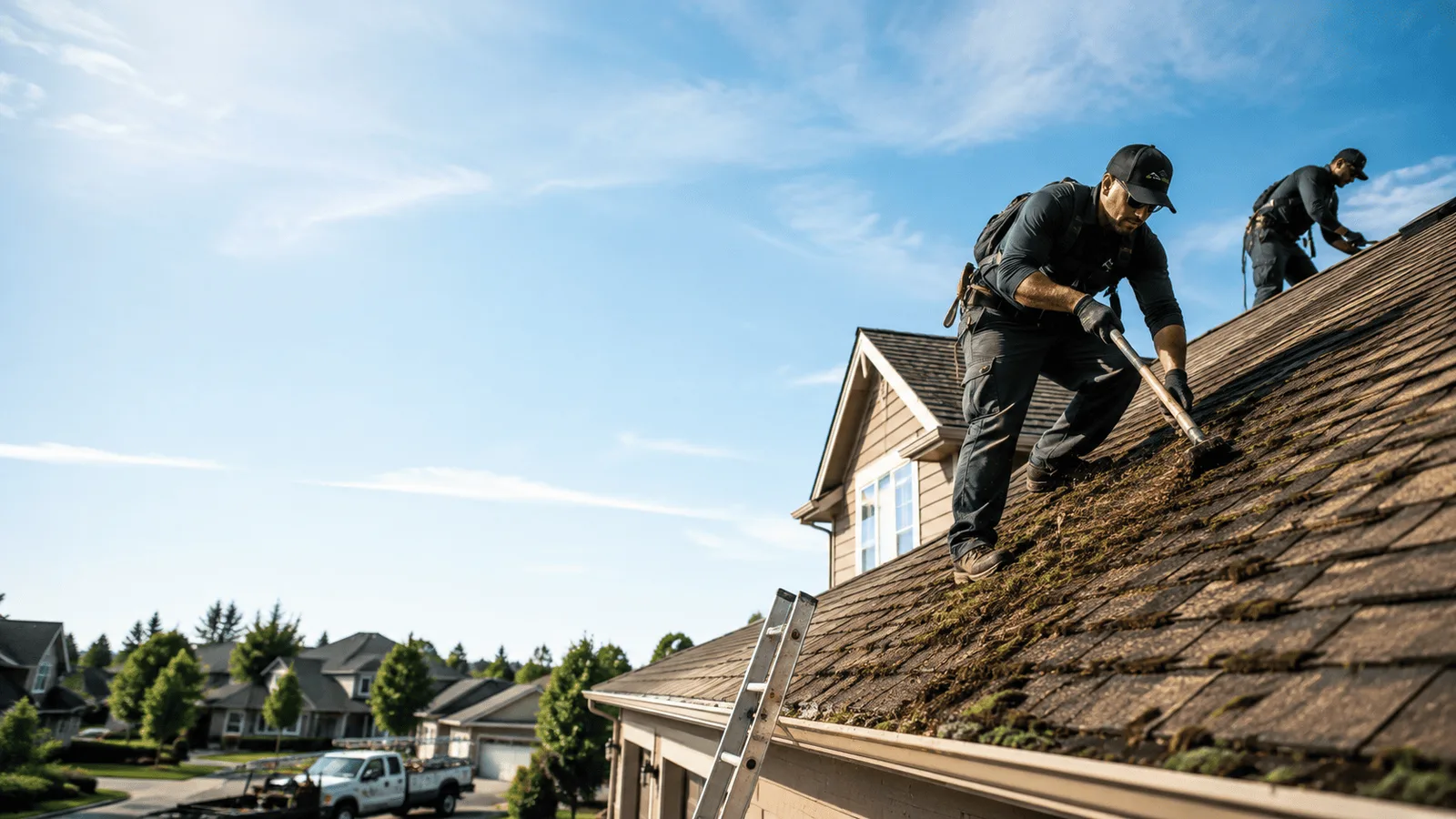 Roof Moss Removal in Frost, TX near me